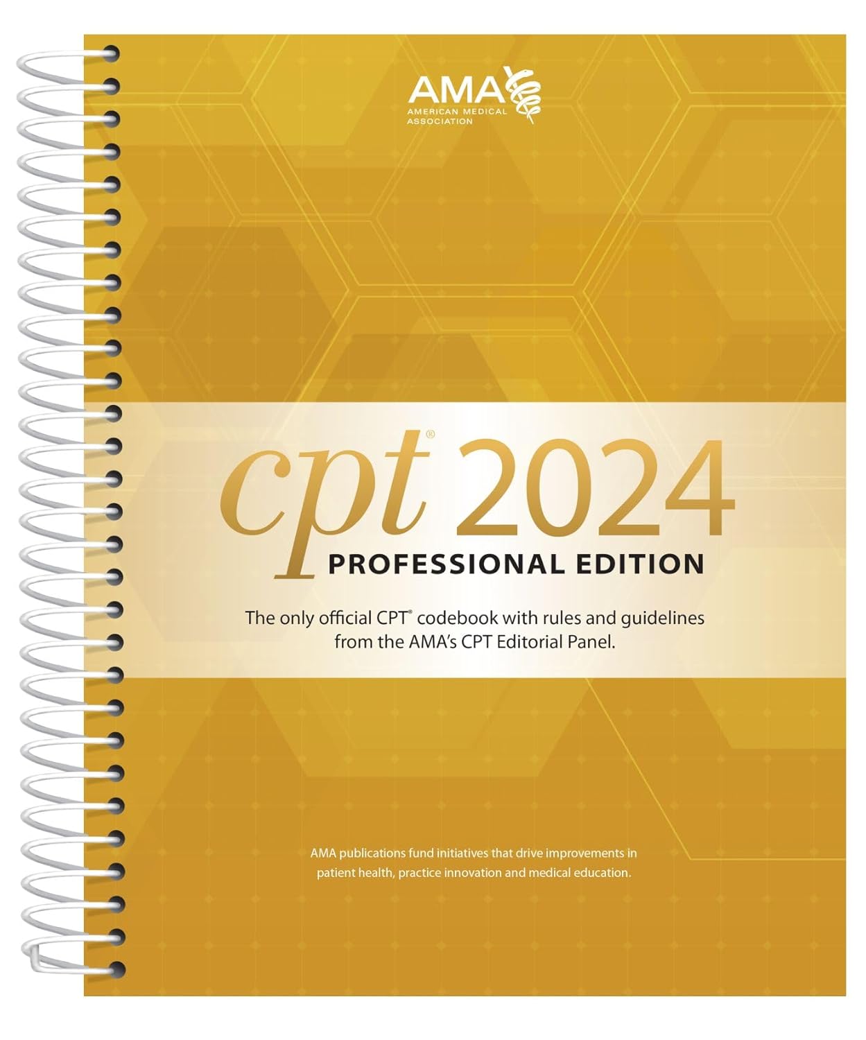 CPT Professional Edition 2024 1st Edition by American Medical Association
