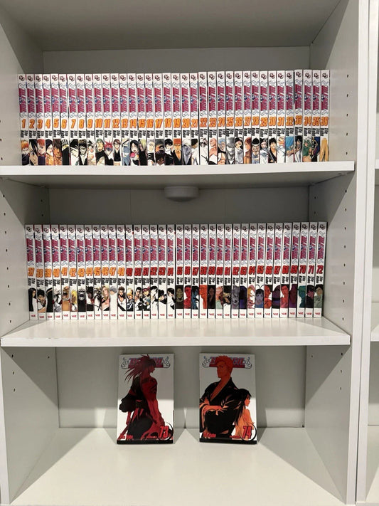 Bleach Manga by Tite Kubo Volumes 1-74 - Full/Loose Set Story in English from Viz Media 🎁 Freebie: A free Manga Wall Poster
