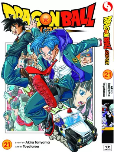Dragon Ball Super Set Vol 1-21 Manga English Akira Toriyama Comic Book Full/Loose Set π Bonus: Free Manga-Themed Wall Poster
