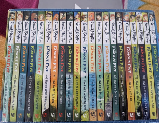 Famous Five Complete 21 Books Collection by Enid Blyton, Paperback ISBN: 9781444916416 - Edu Lover