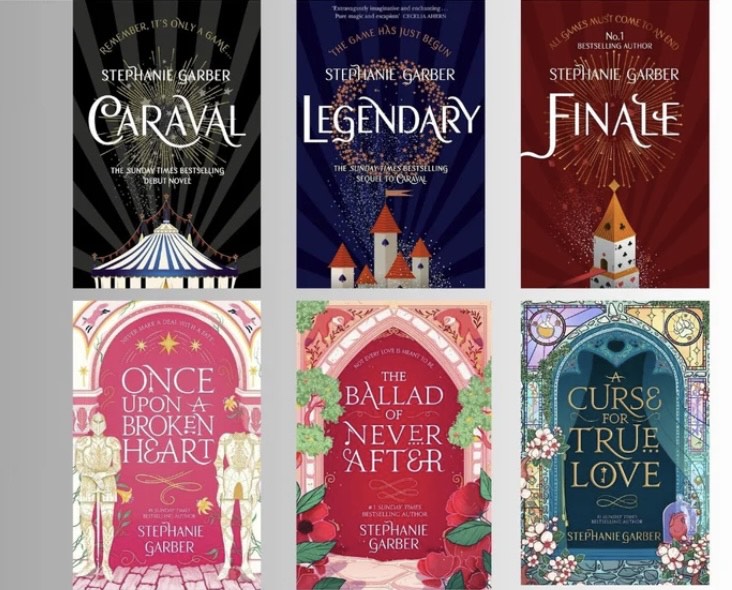 Caraval + Once Upon A Broken Heart Series Combo | Complete Fantasy Romance Collection by Stephanie Garber