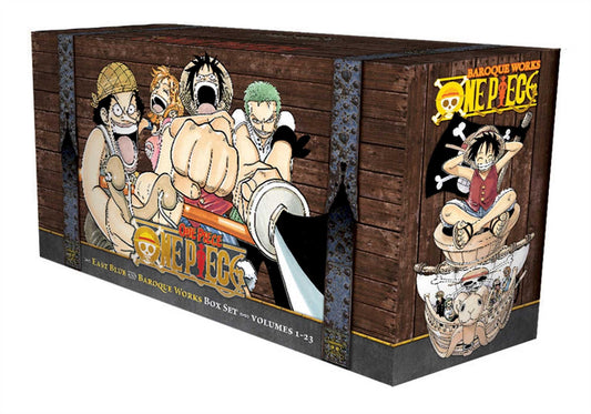 One Piece Box Set: East Blue and Baroque Works, Volumes 1-23 (One Piece Box Sets) Paperback – Box set ISBN: 9781421560748 - Edu Lover