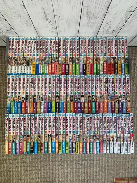 ONE PIECE Manga vol 1-106 Comics Complete Manga Full/Loose Set by Eichiro Oda Rare Excellent Condition π Freebie: A free Manga Wall Poster