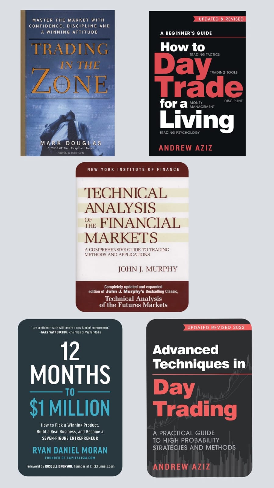 Pro Trader's Toolkit: 5-Book Set on Day Trading, Technical Analysis & Market Psychology (Paperback)