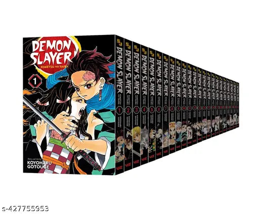 Demon Slayer: Kimetsu no Yaiba Vol 1-23 Comics Complete Manga Full/Loose Set by Eichiro Oda Rare Excellent Condition π Freebie: A free Manga Wall Poster