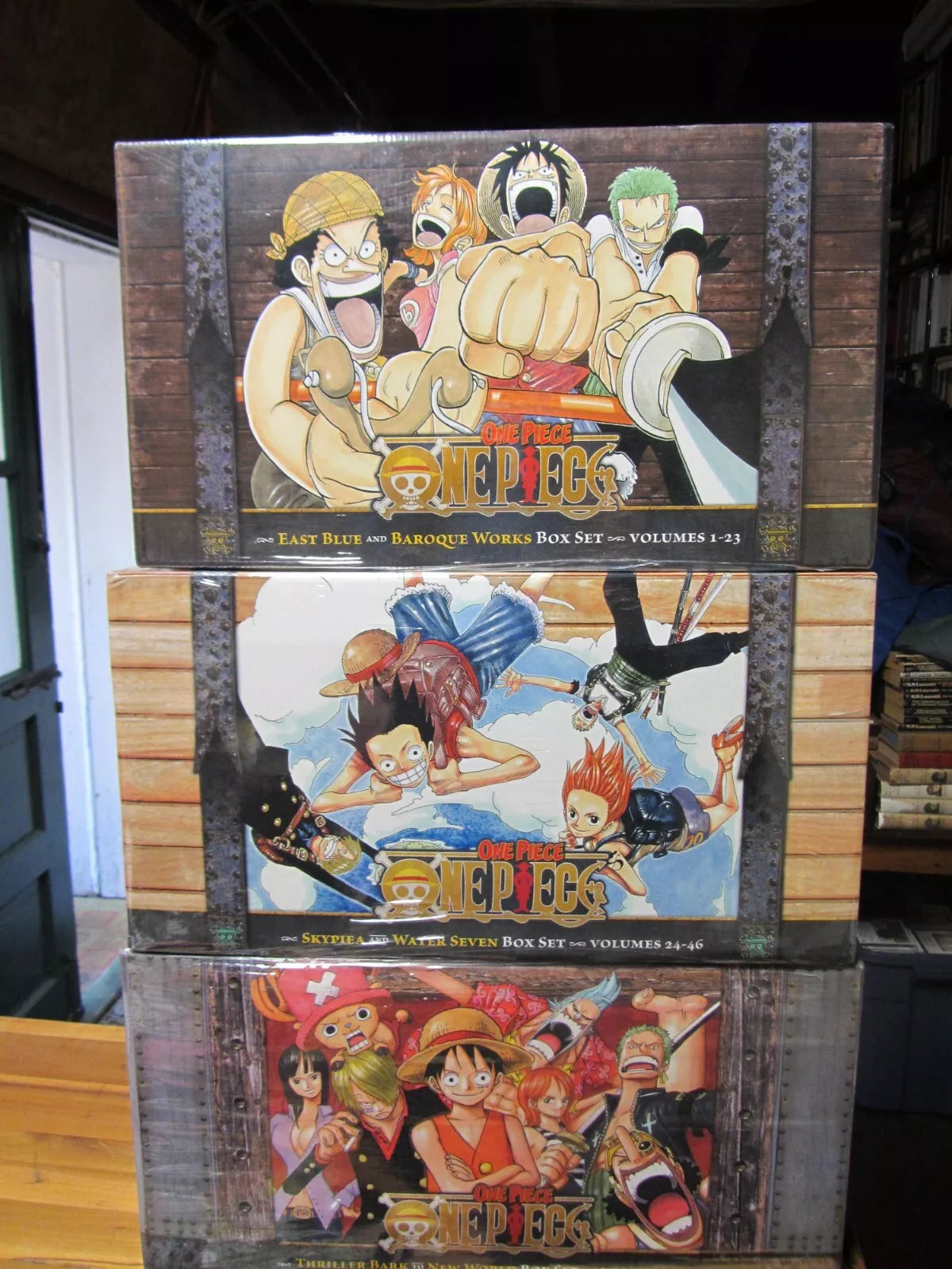 One Piece Manga Box Set Collection: Volumes 1โ70 (Box Sets 1, 2 & 3) ๐ Freebie: A free Manga Wall Poster