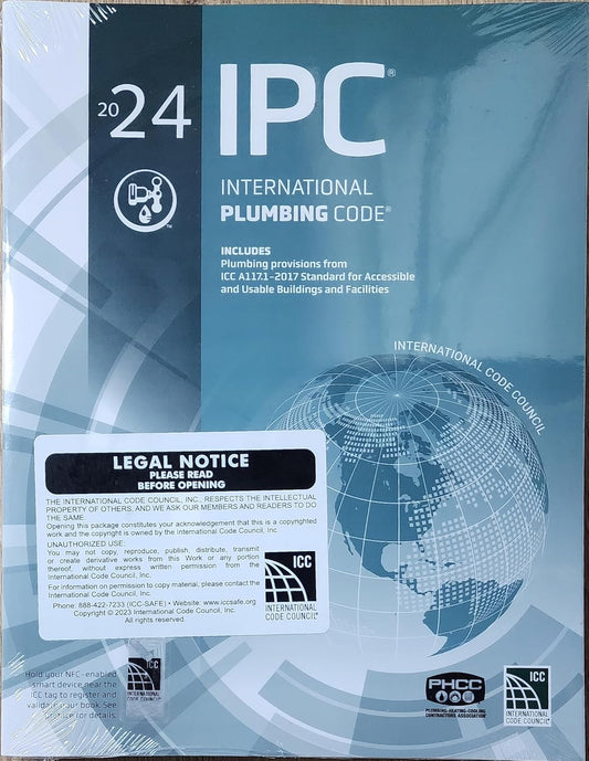 2024 International Plumbing Code Paperback – January 1, 2023