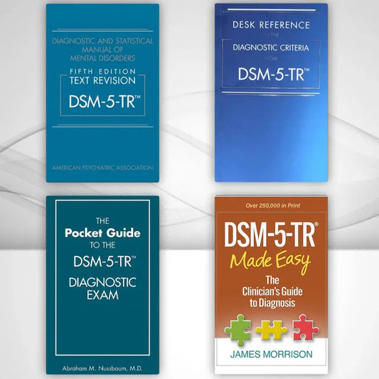 Complete DSM-5-TR Clinical and Study Set – Diagnostic Manual, Study Tools & Reference Aids