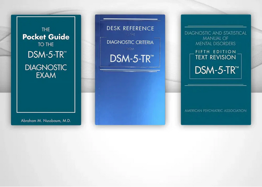DSM-5-TR Study Set – Diagnostic Criteria & Exam Prep Bundle