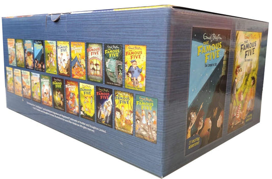 FAMOUS FIVE COMPLETE BOX SET OF 21 TITLES Paperback – Box set Enid Blyton ISBN: 9781444916416