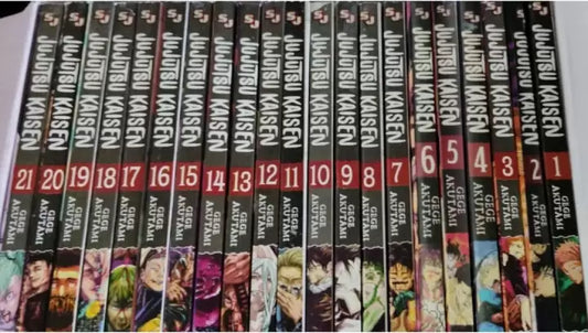 Jujutsu Kaisen Manga Box Set (Volume 1-21)  (Paperback, Akutami Gege) - Edu Lover