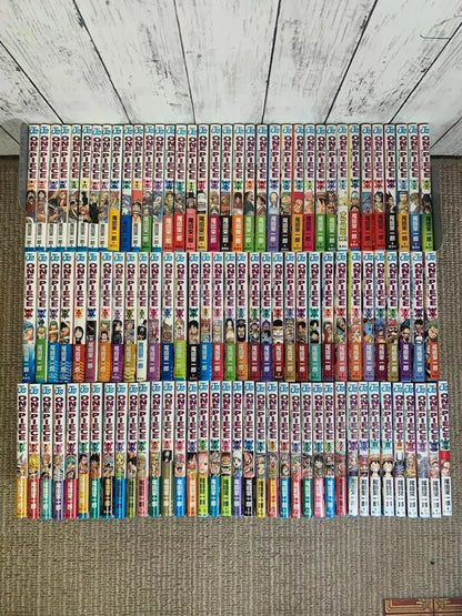 ONE PIECE Manga vol 1-106 Comics Complete Manga Full/Loose Set  by Eichiro Oda Rare Excellent Condition 🎁 Freebie: A free Manga Wall Poster
