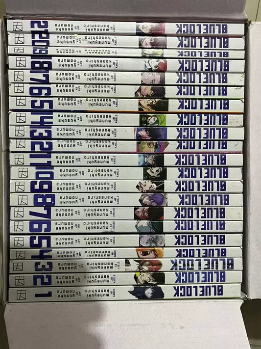 Manga Blue Lock Books Set Vol.1-21 (Blue Lock Books set: Volume 1-21) by Muneyuki Kaneshiro (Author), Yusuke Nomura (Illustrator) - Edu Lover