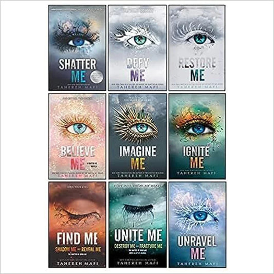 Shatter Me: The Complete 9-Book Box Set by Tahereh Mafi | Dystopian YA Romance Thriller (Paperback)